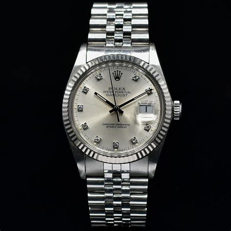 rolex datejust 1977|rolex 16014 diamond.